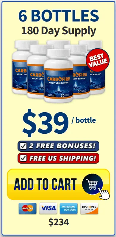 carbofire - 6 bottles